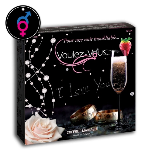 Coffret coquin Mariage &amp; Lune de miel