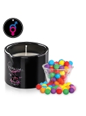 Massage candle BubbleGum - ALLUME-MOI by Voulez-Vous...