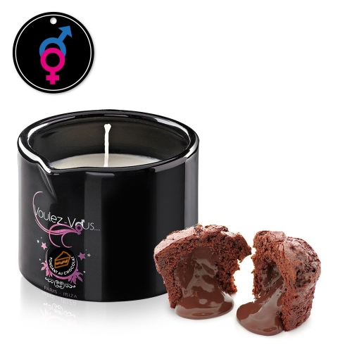 Massage candle Chocolate - ALLUME-MOI by Voulez-Vous...