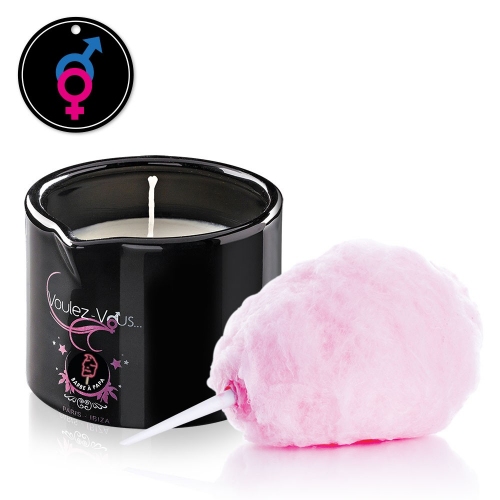 Massage candle Candy floss - ALLUME-MOI by Voulez-Vous...