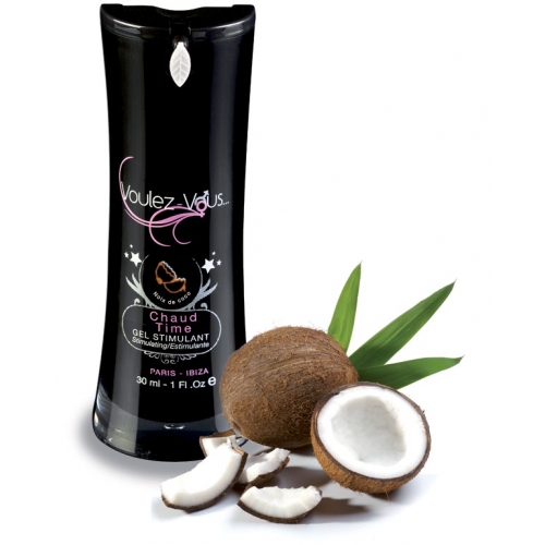 Gel stimulant homme - Noix de Coco - CHAUD TIME – By Voulez-Vous…