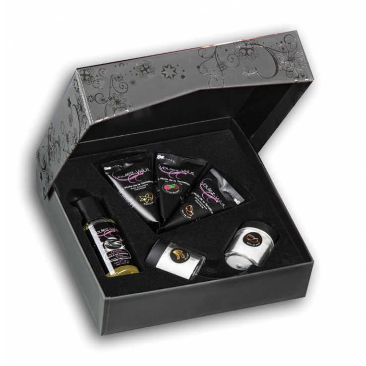 Coffret cadeau coquin Saint-Valentin pour Couple - by Voulez-Vous