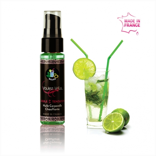 Warming body oil - Mojito - MIDNIGHT OIL (30ml) – by Voulez-Vous…