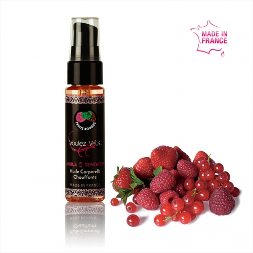 Bouteille Tentation (Huile chauffante comestible)