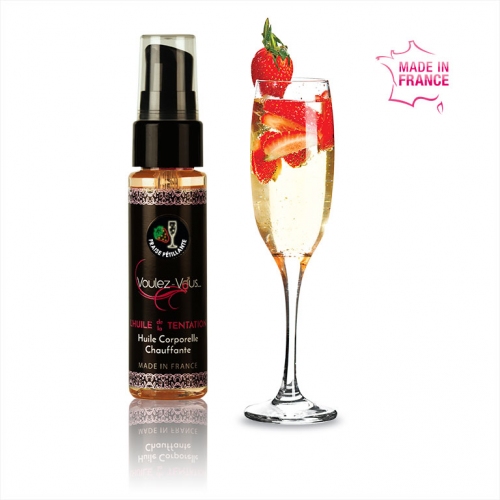 Warming body oil - Berry Sparking Wine - MIDNIGHT OIL (30ml) – by Voulez-Vous…