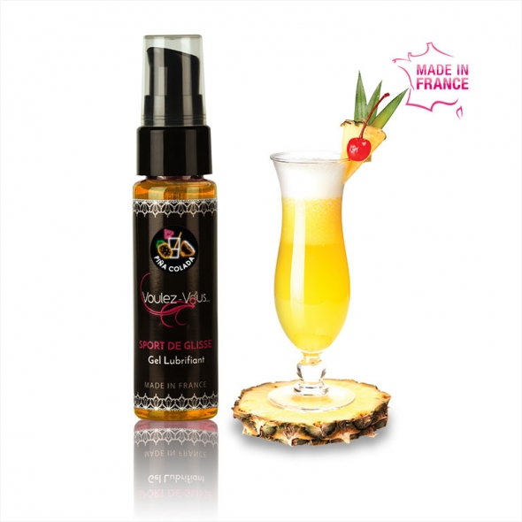 Lubrifiant gourmand Sport de Glisse Piña Colada