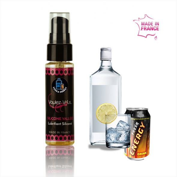 lubrifiant gourmand Silicone Vallée Vodka Energy