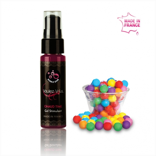 Gel stimulant homme - BubbleGum - CHAUD TIME – By Voulez-Vous…