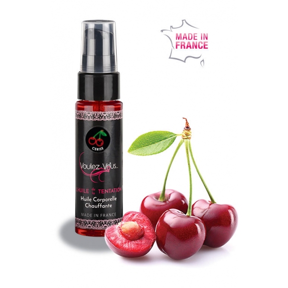 Bouteille Tentation (Huile chauffante comestible)